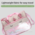 Cute unicorn shaped large capacity mommy bag